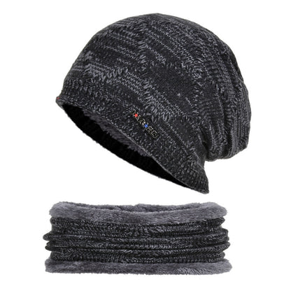 Biking Men's Two-piece Woolen Hat With Head And Ear Protection - Urban Caps 