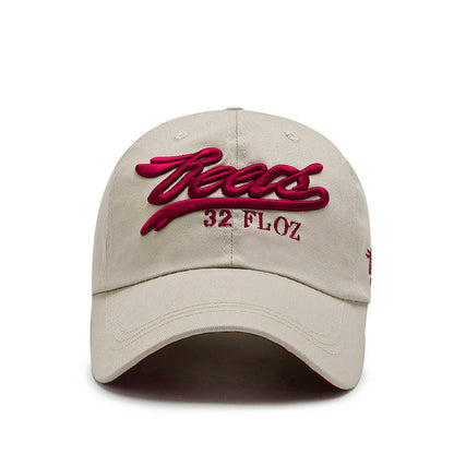 Women'S Fashion Outdoor Casual Three-Dimensional Embroidered Hat