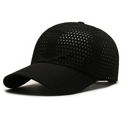 Quick-Drying Hat Men'S Light Board Thin Large Mesh