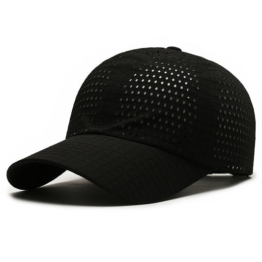 Quick-Drying Hat Men'S Light Board Thin Large Mesh