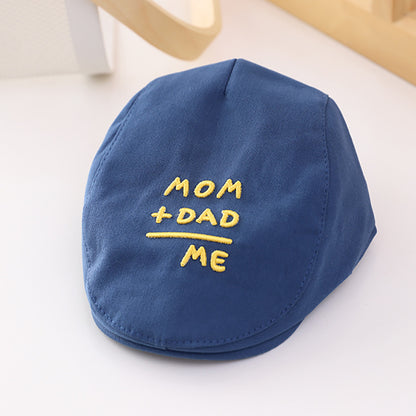 Embroidered English Letters Baby Sunshade Hat - Urban Caps 