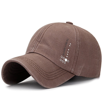 Washed Distressed Baseball Cap Men's Sun-shade - Urban Caps 