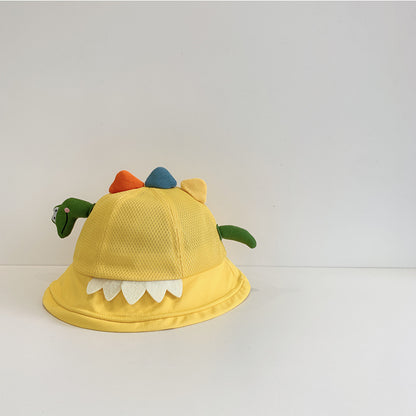 Sun Protection Sunshade Net Eyes Dinosaur Boy Summer Summer - Urban Caps 