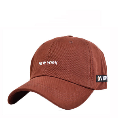 Hat Baseball Cap Peak Cap Female Korean Version Korean Wild - Urban Caps 