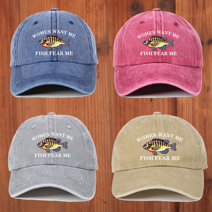 Retro Casual Printed Baseball Cap