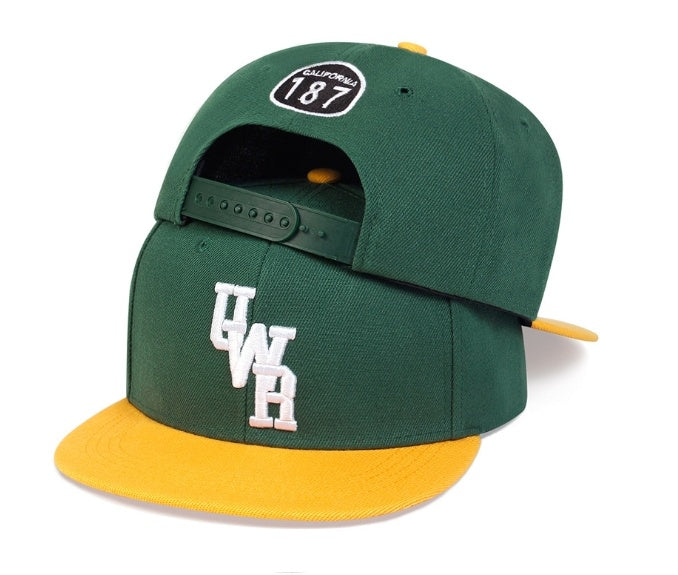 Embroidery Hip Hop Cute Fashion Flat-brimmed Cap - Urban Caps 