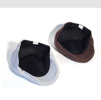 Unisex Cotton Duckbill Cap – British Retro Casual Dome Hat | Adjustable Fit - Urban Caps 