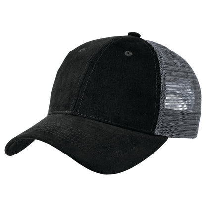 Premium Soft Mesh Cap – Cotton Front, Mesh Back, Contrast Sandwich Peak - Urban Caps 