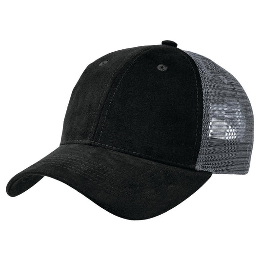 Premium Soft Mesh Cap – Cotton Front, Mesh Back, Contrast Sandwich Peak - Urban Caps 