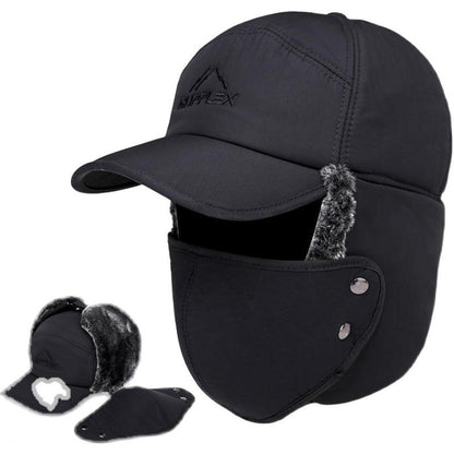 Elderly Windproof Cotton-Padded Warm Hats: Cozy Protection - Urban Caps 