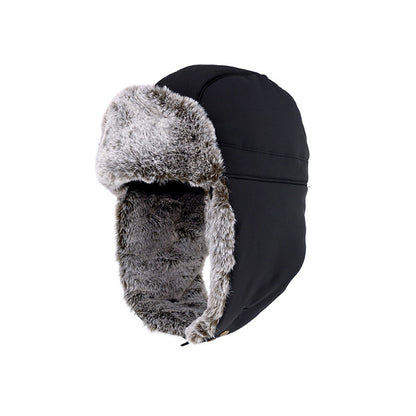 Winter Cold And Warm Plus Velvet Mask Face Protection Hat - Urban Caps 
