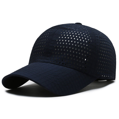 Quick-Drying Hat Men'S Light Board Thin Large Mesh