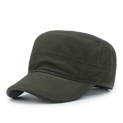 Camouflage Military Flat Cap - Urban Caps 