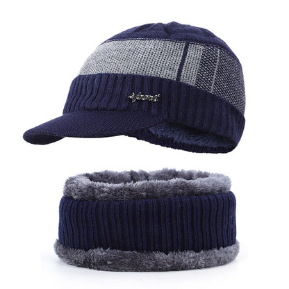 Bib Autumn And Winter Plus Velvet Hat - Urban Caps 