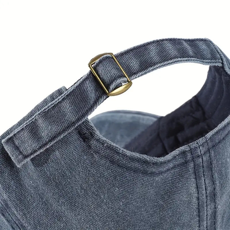 Orangutan Embroidered Washed Baseball Cap Outdoor Leisure