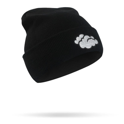 Fashion Fashionmonger Hip Hop Woolen Cap Creative Weather Embroidery Knitted Hat - Urban Caps 