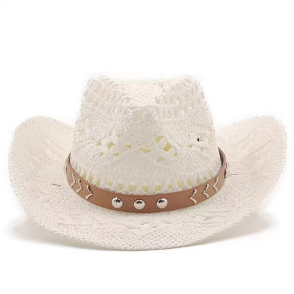 New Women's Beach Cowboy Straw Caps Sun Hat - Urban Caps 