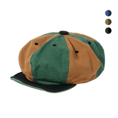 Color Matching Tension Adjustment Beret Soft Brim Hat - Urban Caps 