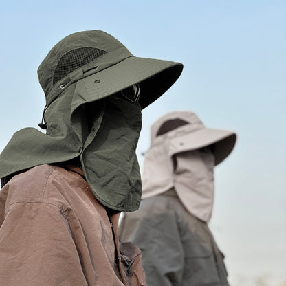 Outdoor Fishing Cap Protection Bucket Hat UV Protection Sun Hat - Urban Caps 