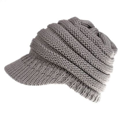 Cozy Knit Ponytail Beanies for Women: Autumn-Winter Warmth - Urban Caps 
