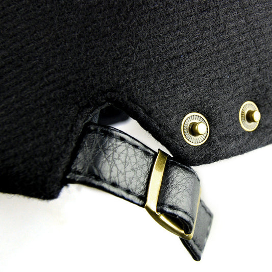 Outdoor Autumn And Winter Woolen Hat Men's Beret - Urban Caps 
