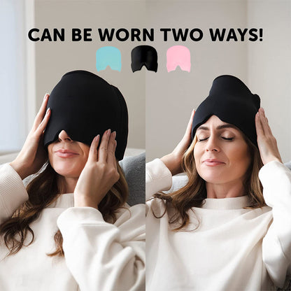 Ice Compress Headache Eye Mask: Soothing Relief for Migraines and Stress - Urban Caps 