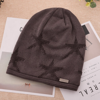 Men's Fashion Knitted Woolen Cap: Stylish and Warm for Outdoor Adventures - Urban Caps 
