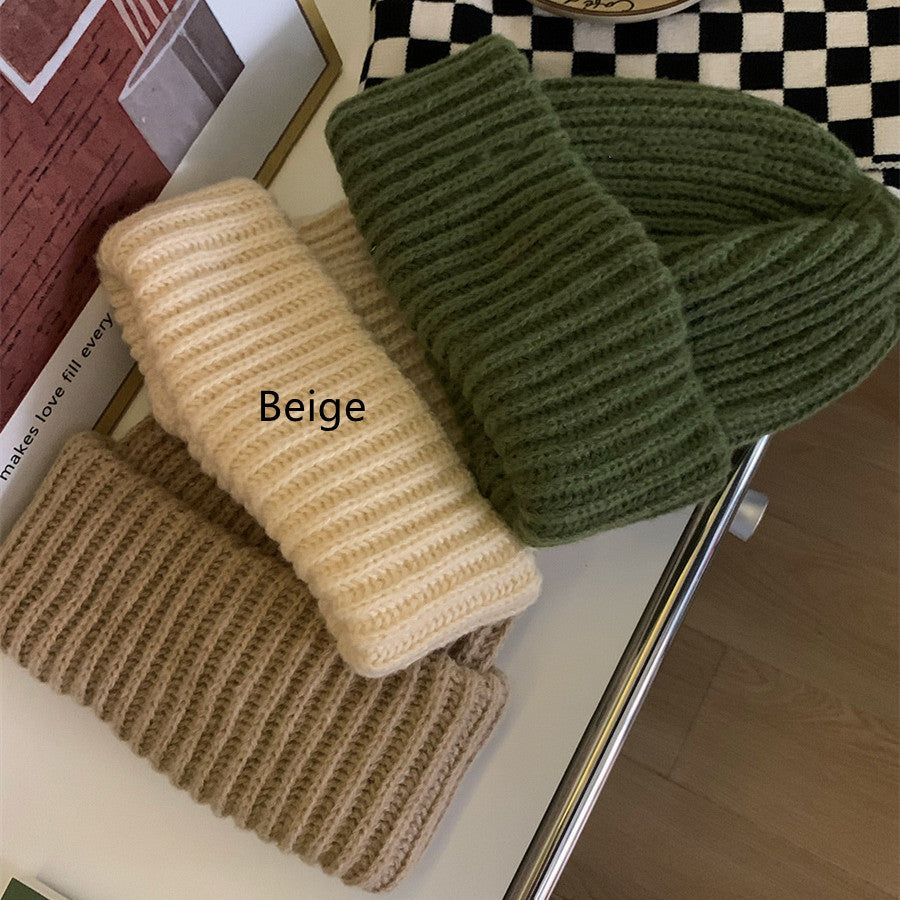 Women's Fashionable And Versatile Casual Woolen Hat - Urban Caps 