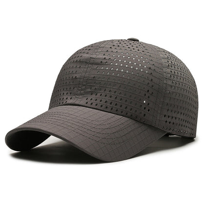 Quick-Drying Hat Men'S Light Board Thin Large Mesh