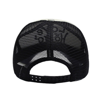 Spring And Summer Fashion Embroidery Alphabet Peaked Cap Outdoor Travel - Urban Caps 