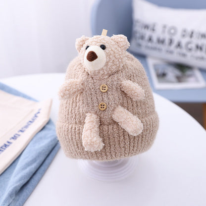 Baby Hat Winter Thickened Warm Hood - Urban Caps 