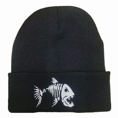 Mermaid Embroidered Knitted Hat: Cozy and Playful Warmth - Urban Caps 