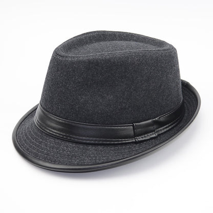 British Fashion Men Woolen Top Hat - Urban Caps 