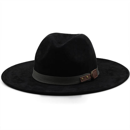 Army Green Ribbon Decoration Tibetan Top Hat Western Cowboy Hat - Urban Caps 