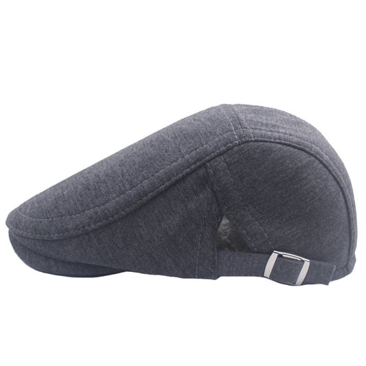 Men’s Classic Flat Top Newsboy Cap – Retro Autumn Beret | Adjustable Fit - Urban Caps 