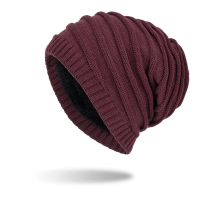 Men's Plush Sweater Hat with Ear Guards: Outdoor Warmth and Comfort - Urban Caps 