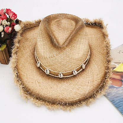 Western Cowboy Hat Beach Shading Sunscreen - Urban Caps 