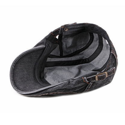 Unisex Korean Washed Cotton Cowboy Hat – Tie-Dye Style - Urban Caps 