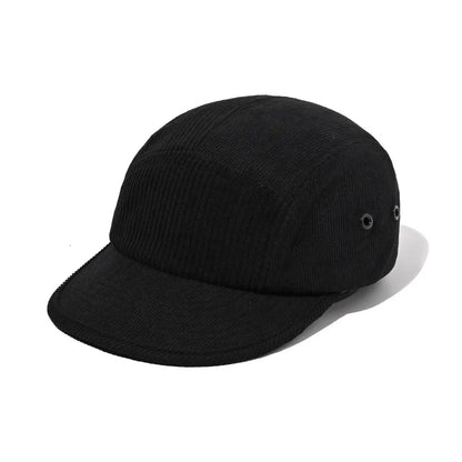 Aberdeen Patchwork Corduroy 5-Panels Baseball Cap - Urban Caps