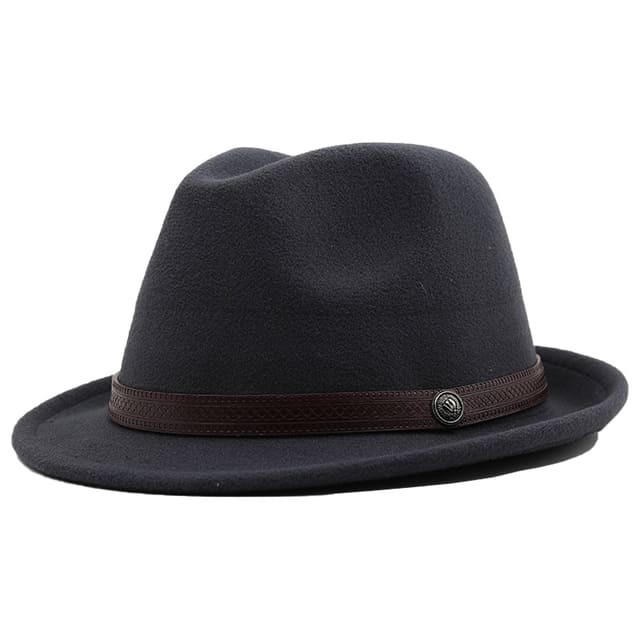Adams Wool Trilby Hat – Classic Short Brim Smart Hat