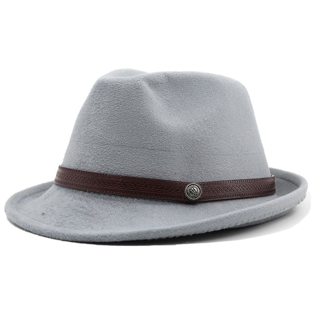 Adams Wool Trilby Hat – Classic Short Brim Smart Hat