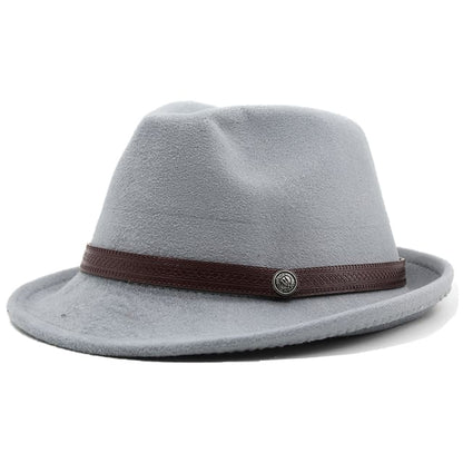 Adams Wool Trilby Hat – Classic Short Brim Smart Hat