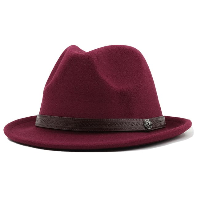 Adams Wool Trilby Hat – Classic Short Brim Smart Hat