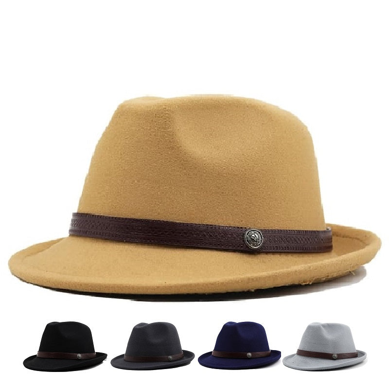 Adams Wool Trilby Hat – Classic Short Brim Smart Hat