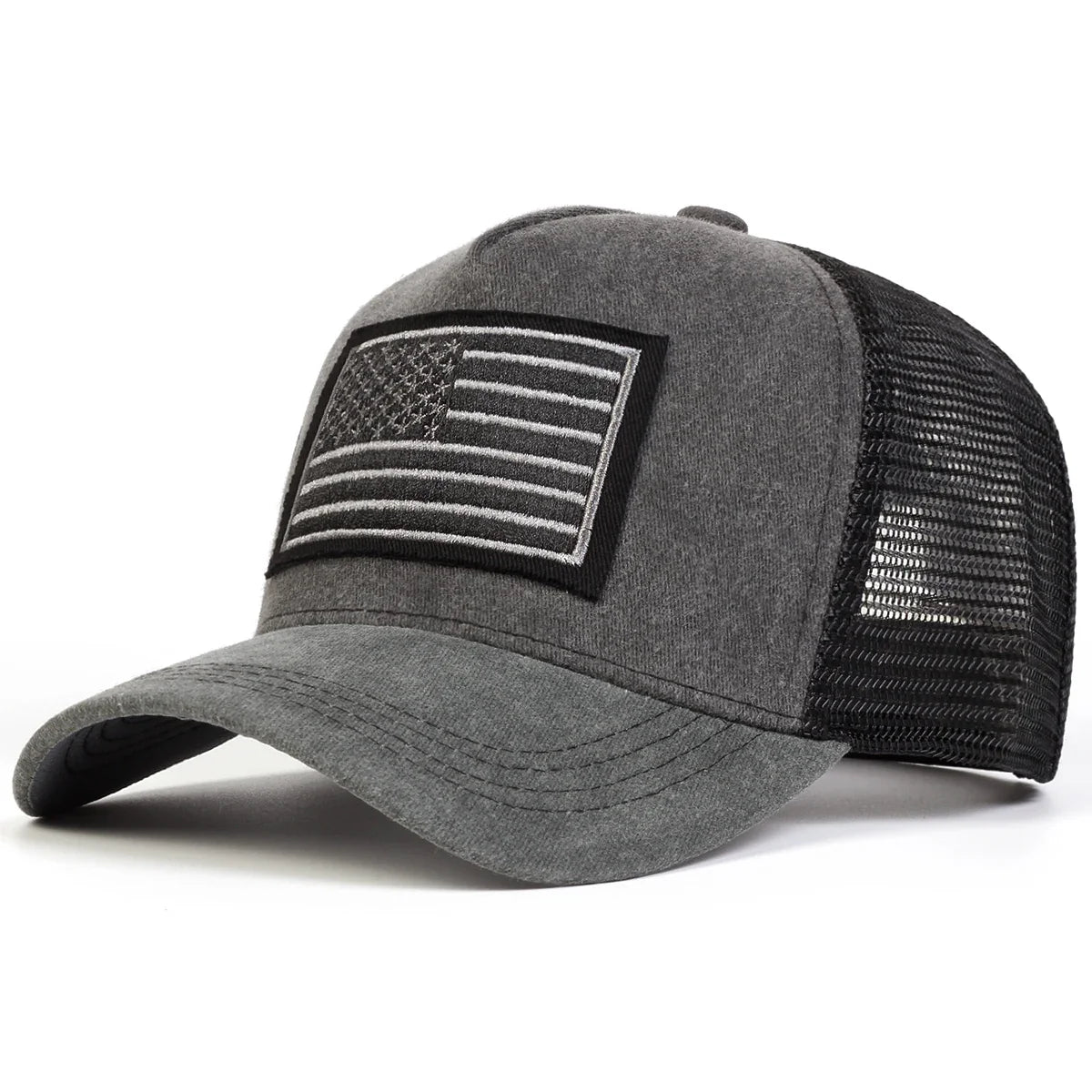 American Flag Trucker - Cap