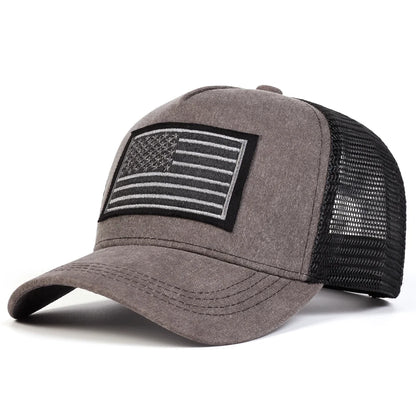 American Flag Trucker - Cap