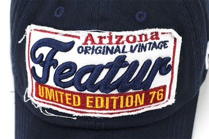 Arizona Vintage Baseball Cap – Washed Cotton Adjustable Hat