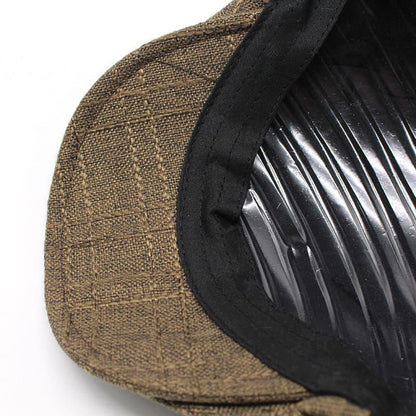 Arlington Plaid Cotton Flat Cap - Classic Plaid Cotton Flat Cap For Casual And Smart Style