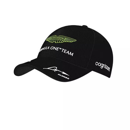 Performance Racing Baseball Cap – Adjustable Embroidered Hat