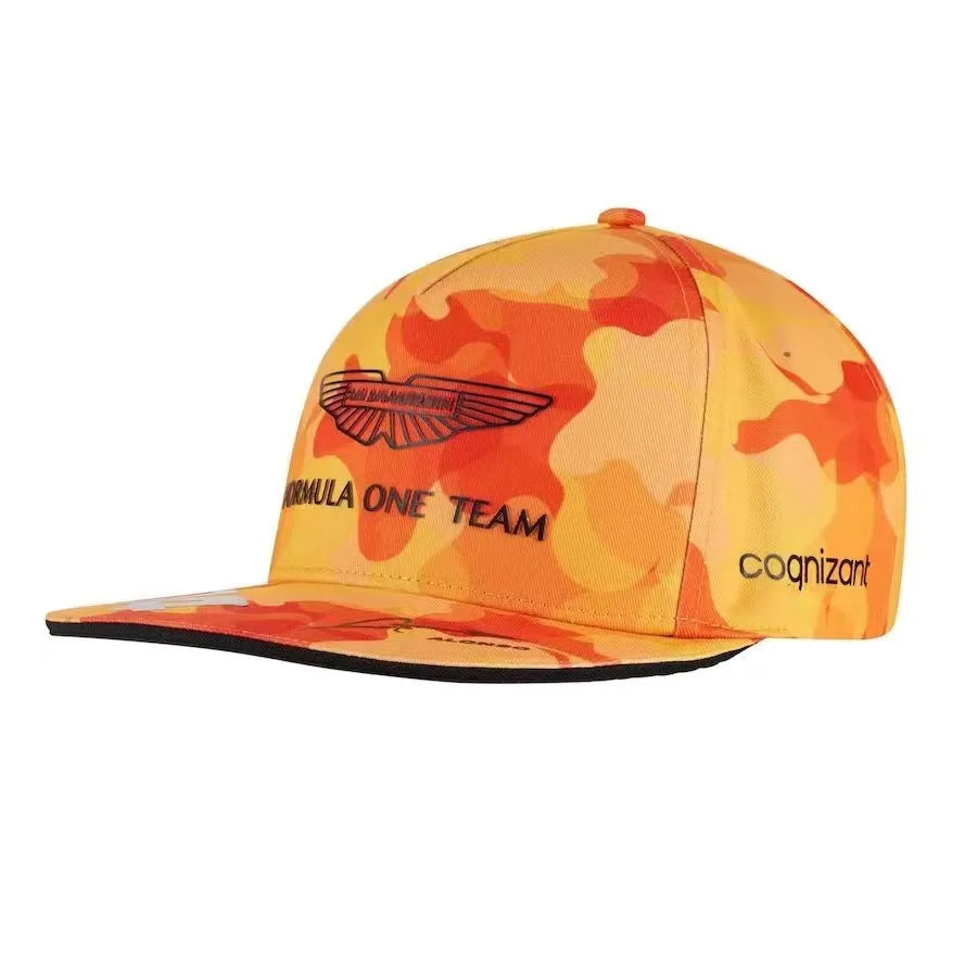Performance Racing Baseball Cap – Adjustable Embroidered Hat